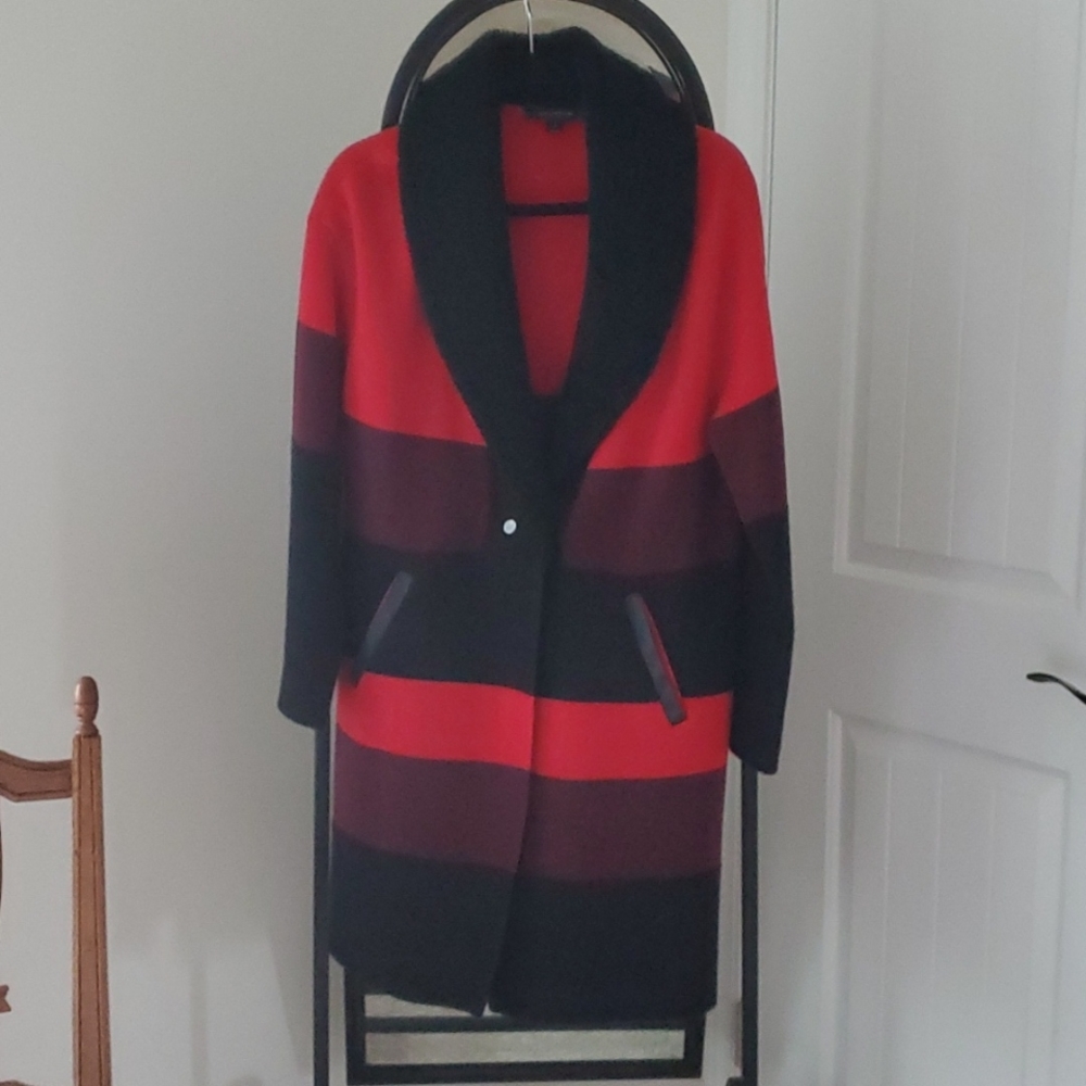 St John wool sweater coat